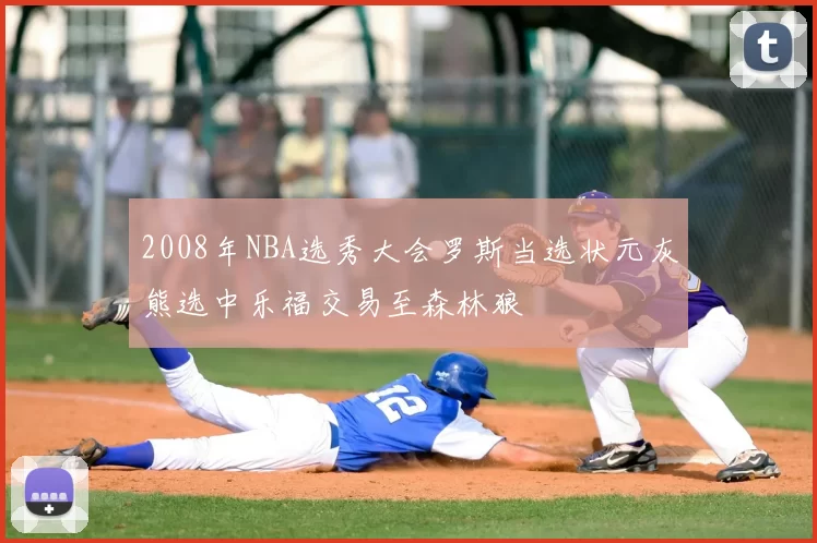 2008年NBA选秀大会罗斯当选状元灰熊选中乐福交易至森林狼